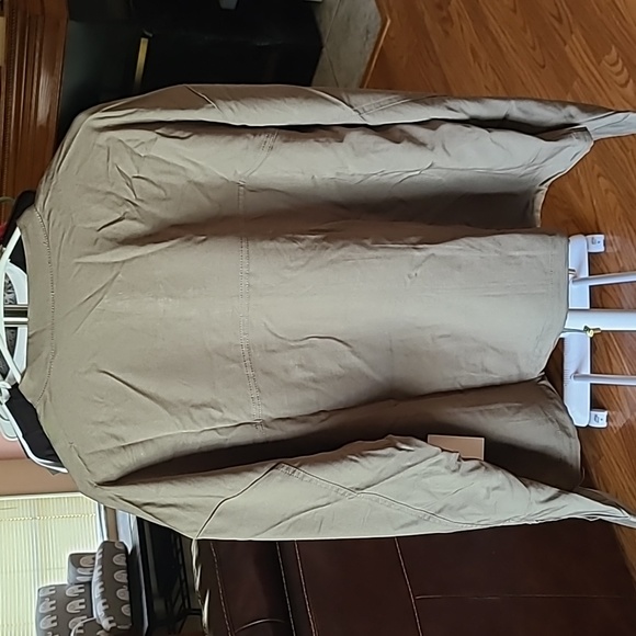 Ellen Tracy Jacket With Draw Cord Hem Size Large - Picture 12 of 15